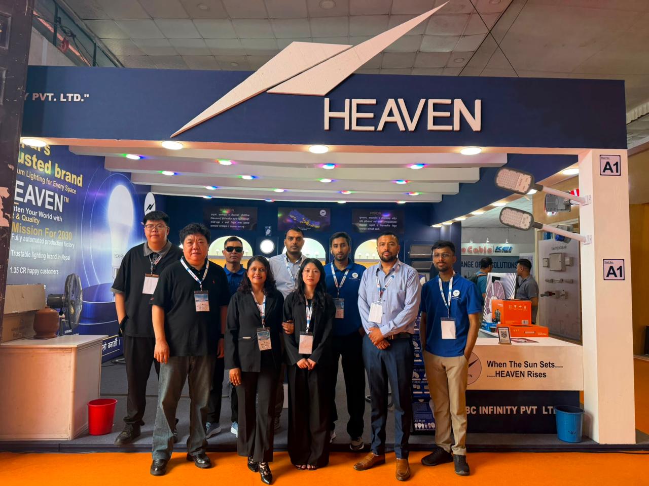 HEAVEN LED — Team
