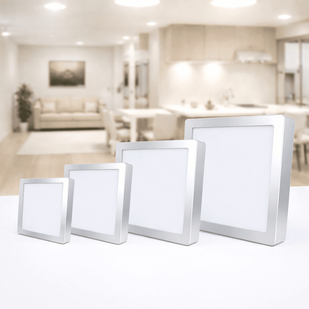 Surface Panel Light (Square Aluminium)