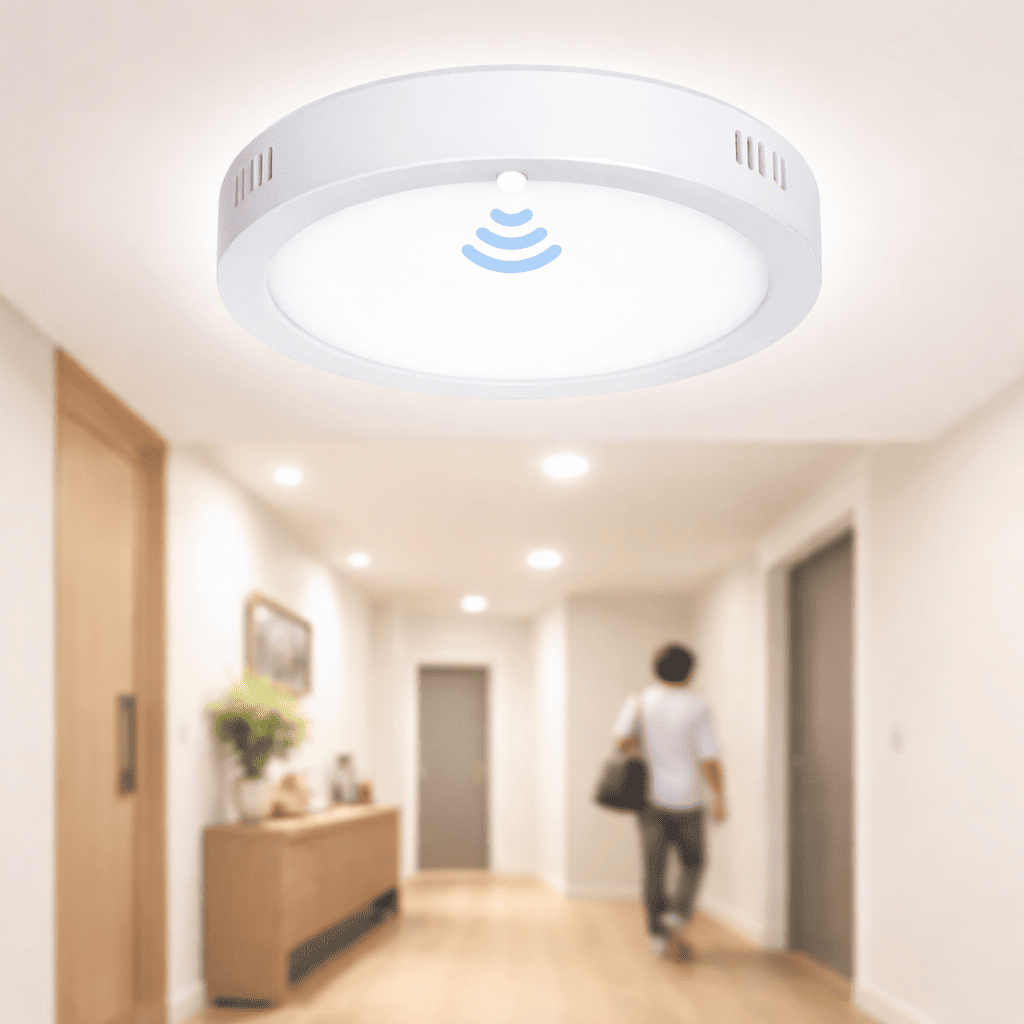 Sensor Surface Panel Light (DOB) — Round PVC