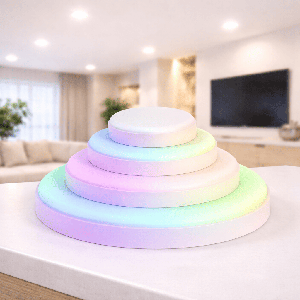 Frameless Surface Panel Light (WH+RGPB)