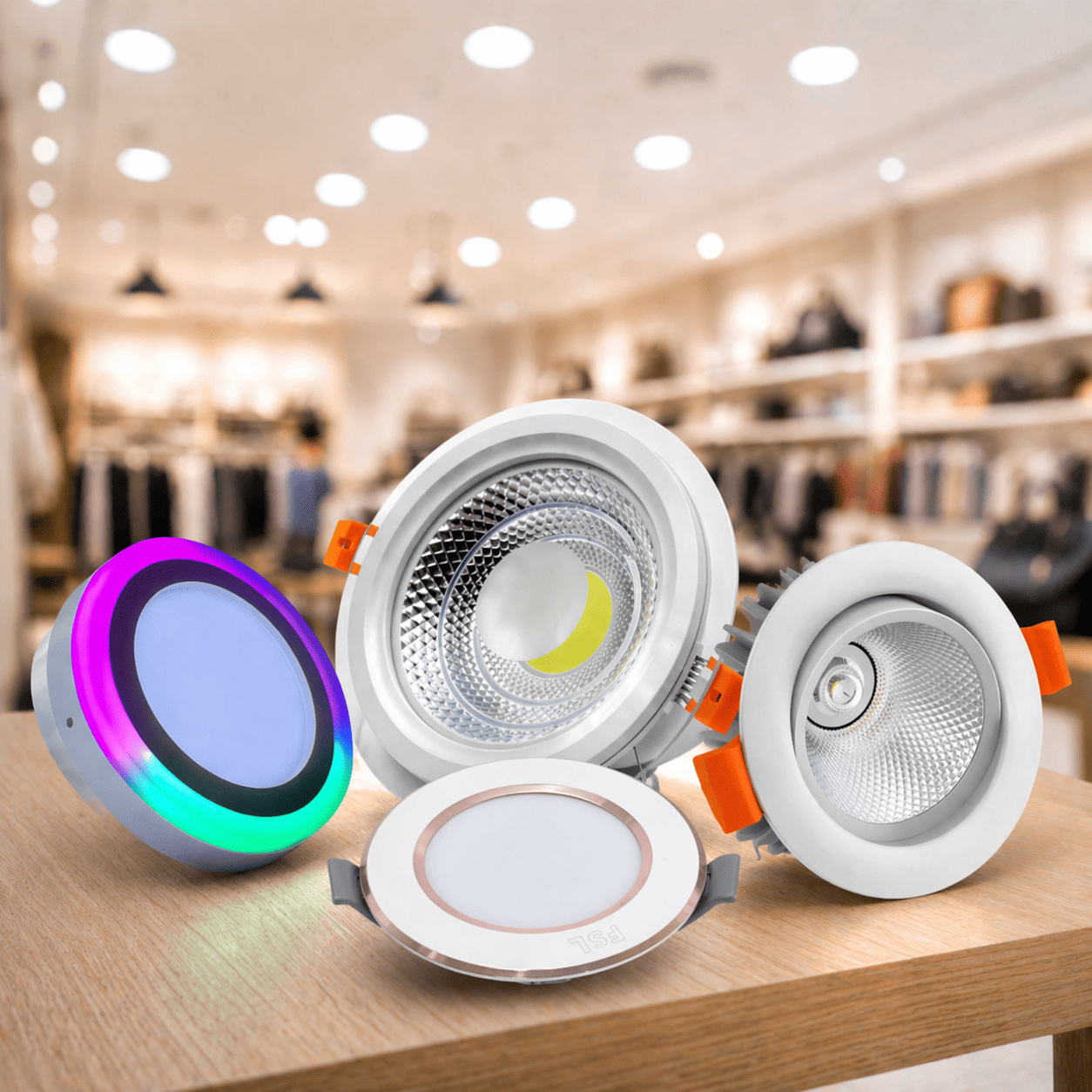 Glass COB Panel Light & Color Panels