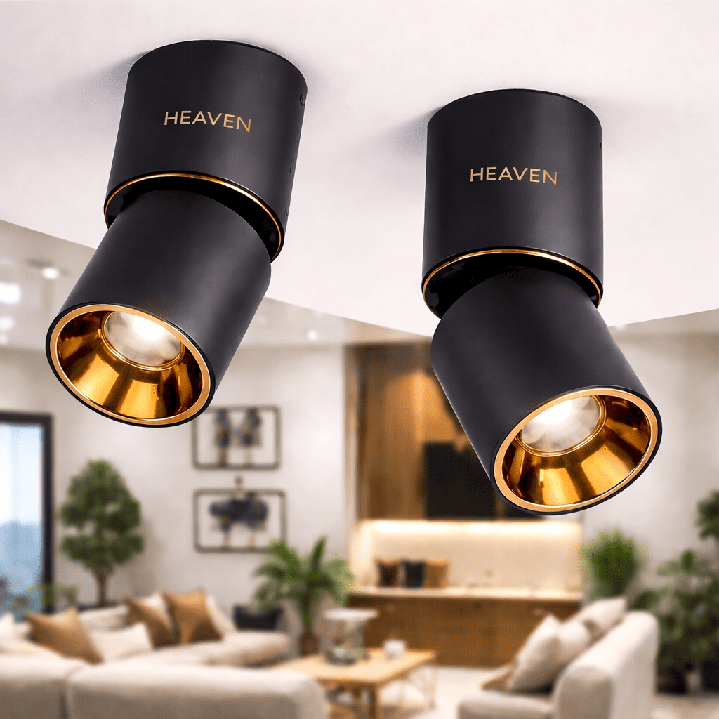Pull Out Light | Rose Gold Cylinder | Premium Spot