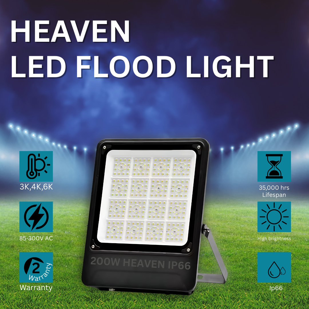 Heaven 200 Watt Led Flood Light gallery image